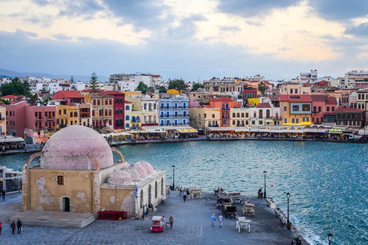 Antigone'S Lux Home 10Mins Walk To Beach, Old Town, City Chrissi Akti Chania Exterior foto